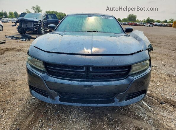 2C3CDXHGXGH166757 2016 DODGE CHARGER Black Вид спереду