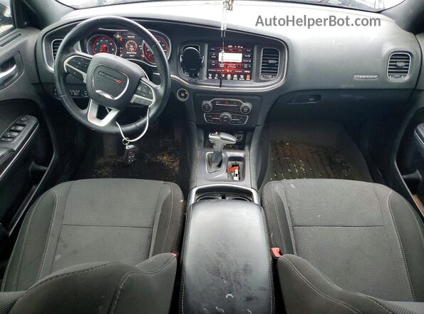 2C3CDXHGXGH354632 2016 DODGE CHARGER Gray წინა პანელის ხედი