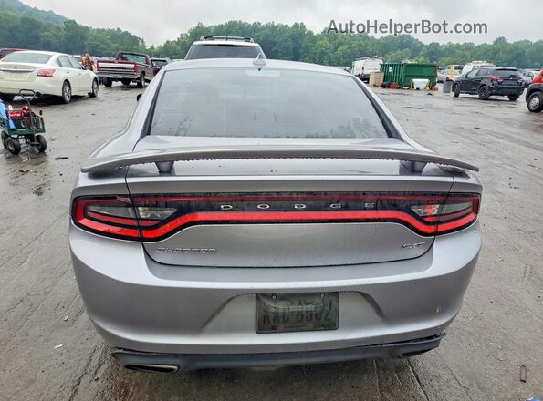 2C3CDXHGXGH354632 2016 DODGE CHARGER Gray უკანა ხედი