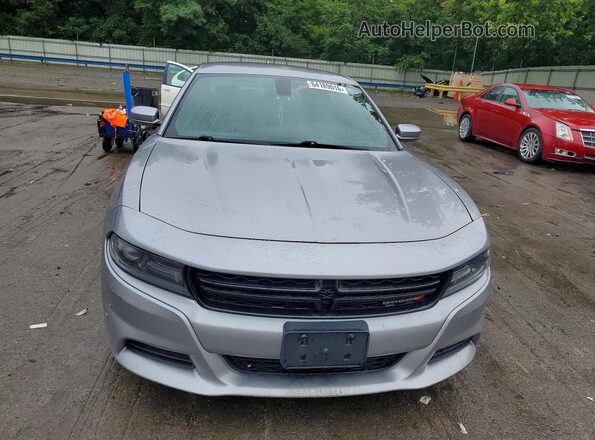 2C3CDXHGXGH354632 2016 DODGE CHARGER Gray წინა ხედი