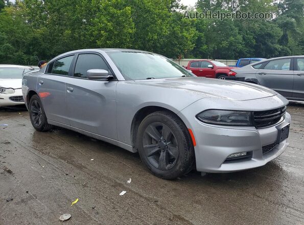 2C3CDXHGXGH354632 2016 DODGE CHARGER Gray წინა მარჯვენა