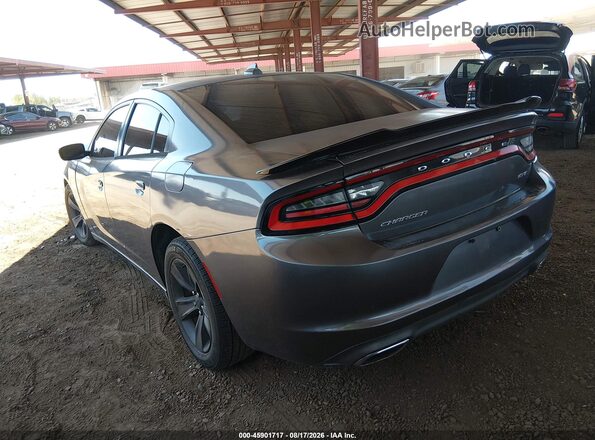 2C3CDXHGXHH581112 2017 DODGE CHARGER Gray Rear left