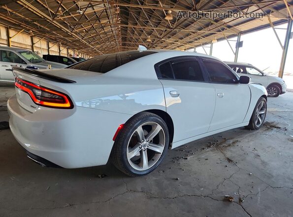 2C3CDXHGXHH581546 2017 DODGE CHARGER White უკანა მარჯვენა