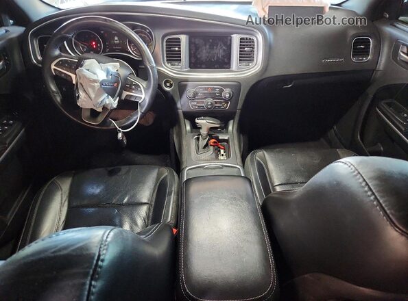 2C3CDXHGXHH581546 2017 DODGE CHARGER White წინა პანელის ხედი
