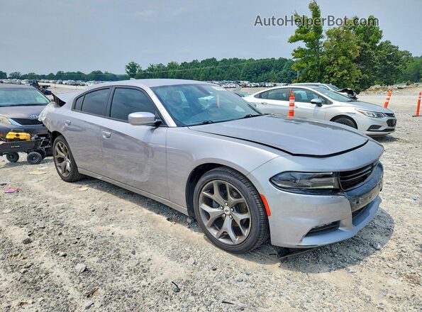 2C3CDXHGXHH584222 2017 DODGE CHARGER Silver Передня права чверть