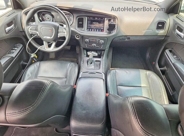 2C3CDXHGXHH584222 2017 DODGE CHARGER Silver Вид панелі приладів