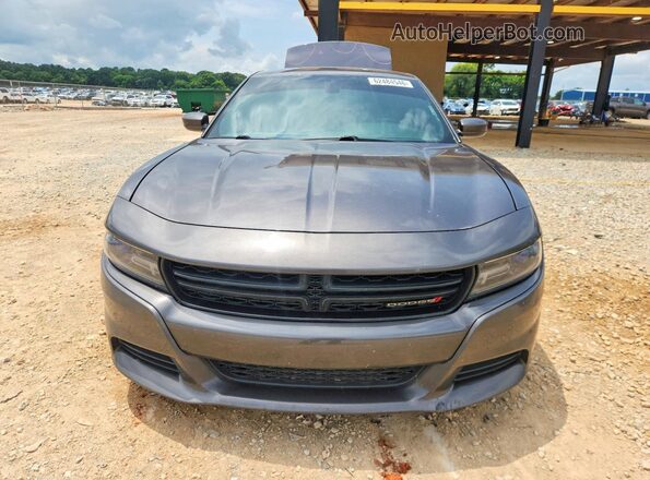 2C3CDXHGXJH156382 2018 DODGE CHARGER Серый Вид спереди