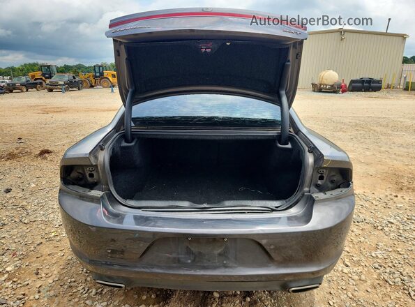 2C3CDXHGXJH156382 2018 DODGE CHARGER Серый Вид сзади