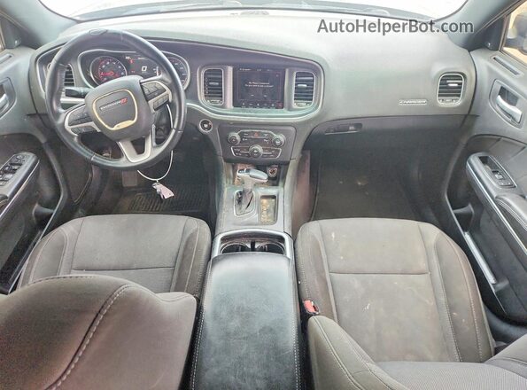 2C3CDXHGXJH156382 2018 DODGE CHARGER Серый Вид панели приборов