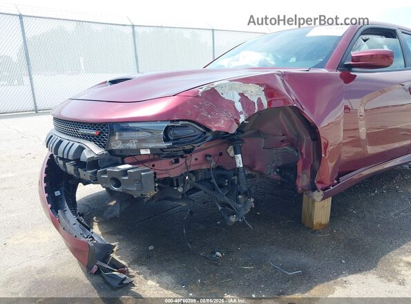 2C3CDXHGXMH640346 2021 DODGE CHARGER Red Front view
