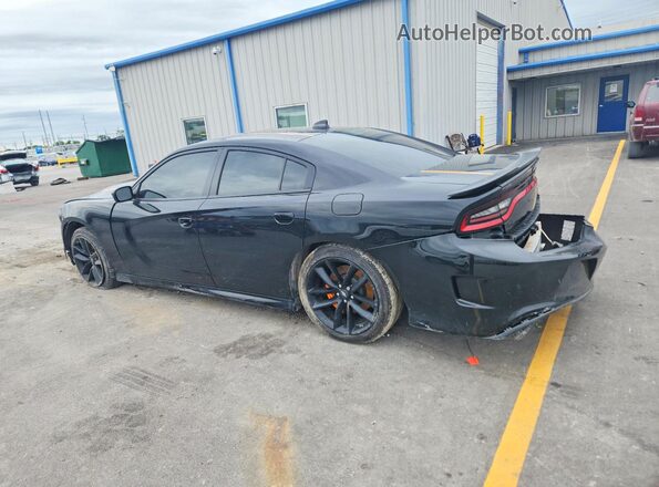 2C3CDXHGXNH133819 2022 DODGE CHARGER Black Tył lewy