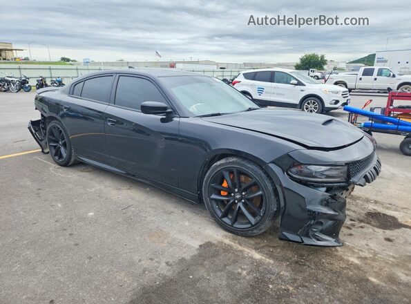 2C3CDXHGXNH133819 2022 DODGE CHARGER Black Przód prawy