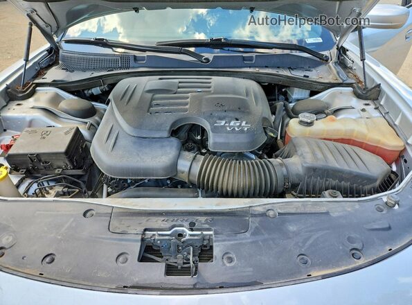 2C3CDXHGXNH176167 2022 DODGE CHARGER Silver Սալոնի հետևի տեսք