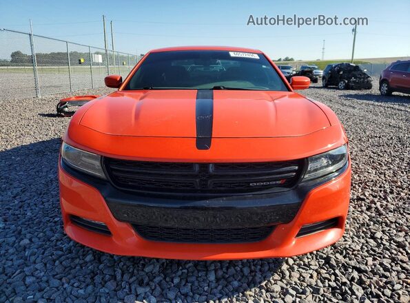 2C3CDXJG0GH341656 2016 DODGE CHARGER Orange Vista frontal