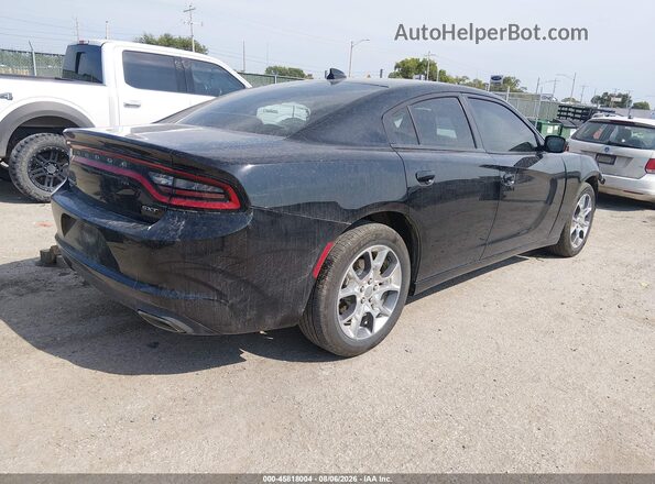 2C3CDXJG0HH521351 2017 DODGE CHARGER Черный Задняя правая четверть