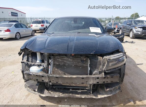 2C3CDXJG0HH521351 2017 DODGE CHARGER Черный Вид задней части салона