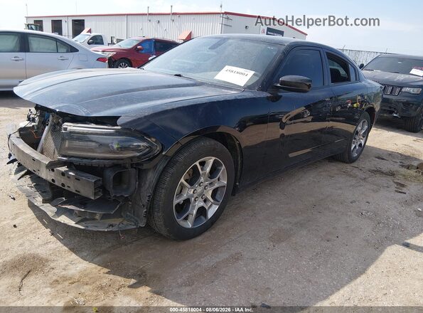 2C3CDXJG0HH521351 2017 DODGE CHARGER Черный Передняя левая четверть