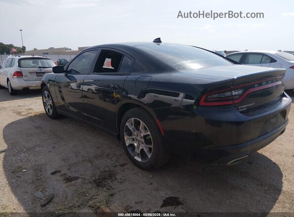 2C3CDXJG0HH521351 2017 DODGE CHARGER Черный Задняя левая четверть