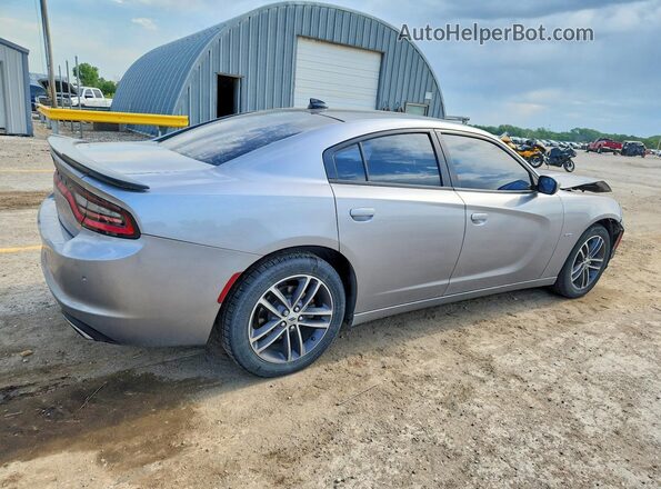 2C3CDXJG0JH190003 2018 DODGE CHARGER Gray Tył prawy