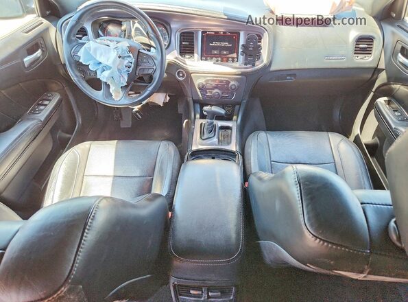 2C3CDXJG0KH520675 2019 DODGE CHARGER Gray Առջևի վահանակի տեսք