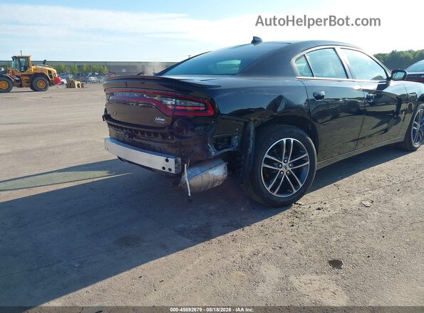 2C3CDXJG0KH678966 2019 DODGE CHARGER Black Вид спереду