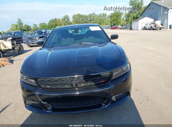 2C3CDXJG0KH678966 2019 DODGE CHARGER Black Вид задньої частини салону