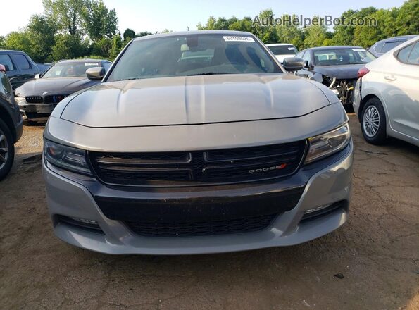 2C3CDXJG0KH693404 2019 DODGE CHARGER Серый Вид спереди