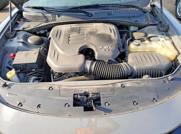 2C3CDXJG0KH693404 2019 DODGE CHARGER Серый Вид задней части салона