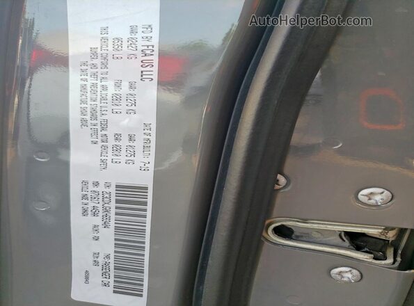 2C3CDXJG0KH693404 2019 DODGE CHARGER Серый Вид наклейки с VIN-кодом