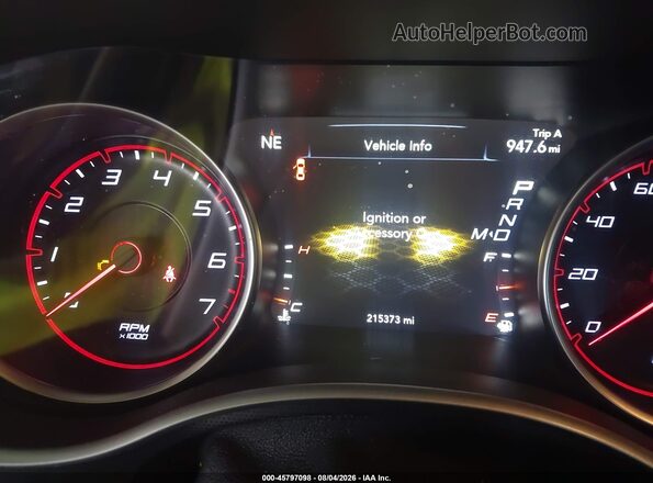 2C3CDXJG1GH123287 2016 DODGE CHARGER Black Widok tylnych siedzeń
