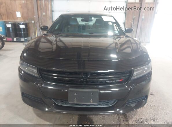 2C3CDXJG1GH123287 2016 DODGE CHARGER Black Widok zestawu wskaźników