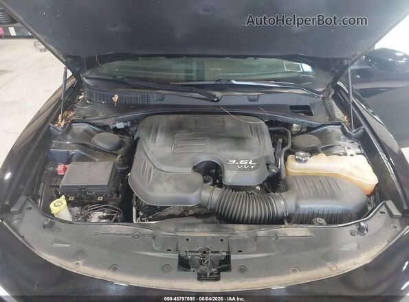 2C3CDXJG1GH123287 2016 DODGE CHARGER Black Widok z tyłu