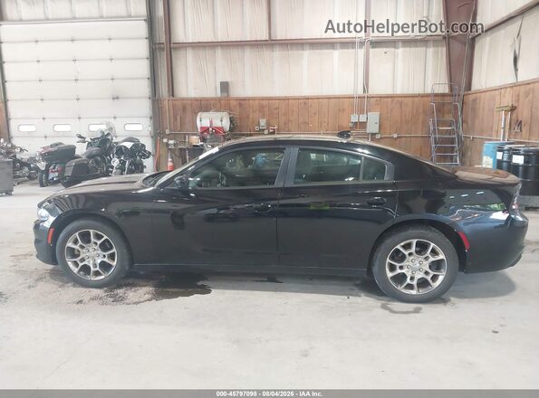 2C3CDXJG1GH123287 2016 DODGE CHARGER Black Widok wnętrza 360 stopni