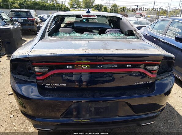 2C3CDXJG1GH130210 2016 DODGE CHARGER Blue Vista frontal
