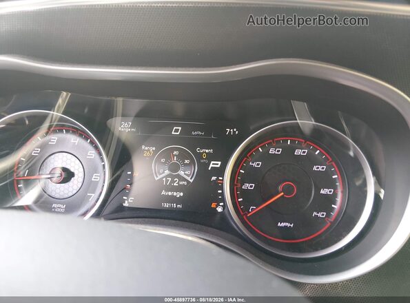 2C3CDXJG1GH130210 2016 DODGE CHARGER Blue Vista de los asientos traseros