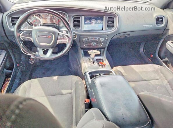 2C3CDXJG1HH614301 2017 DODGE CHARGER Gray წინა პანელის ხედი