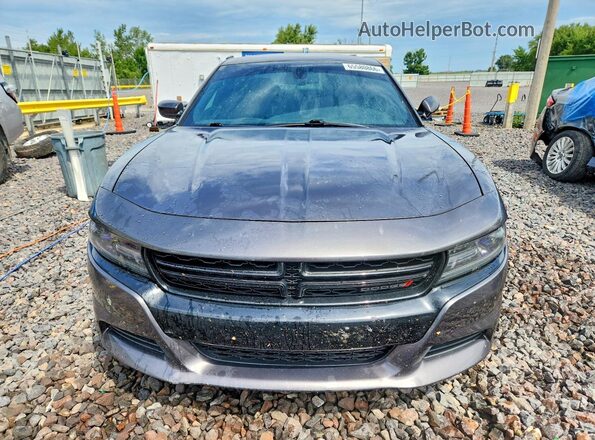 2C3CDXJG1HH614301 2017 DODGE CHARGER Gray წინა ხედი