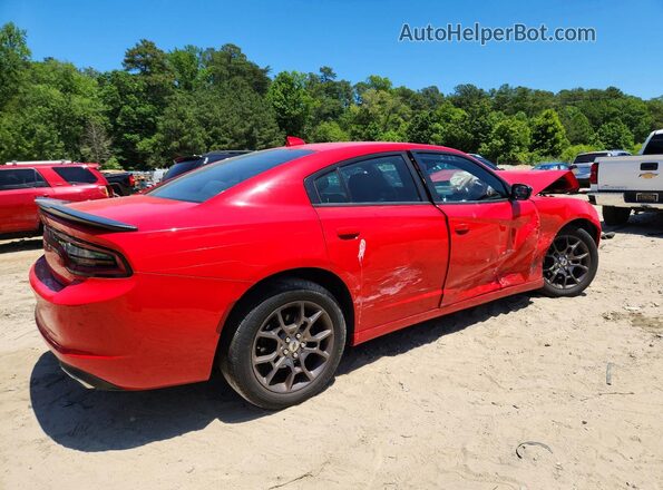 2C3CDXJG1JH337784 2018 DODGE CHARGER Red Rear right