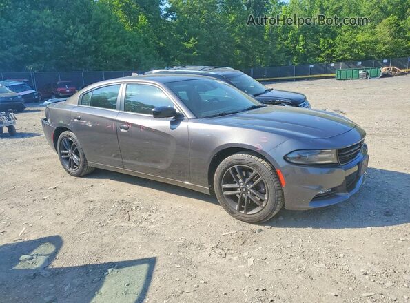 2C3CDXJG1KH651209 2019 DODGE CHARGER Charcoal Front right