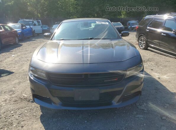 2C3CDXJG1KH651209 2019 DODGE CHARGER Charcoal Front view