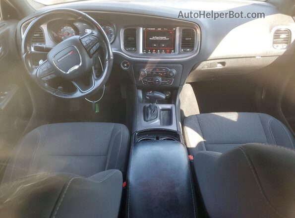2C3CDXJG1KH651209 2019 DODGE CHARGER Charcoal Dashboard view