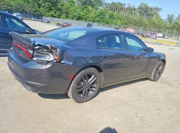 2C3CDXJG1KH651209 2019 DODGE CHARGER Charcoal Rear right