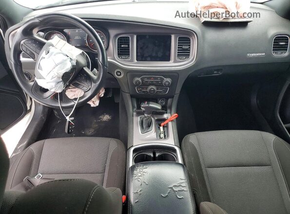 2C3CDXJG1NH198729 2022 DODGE CHARGER White Vista del salpicadero
