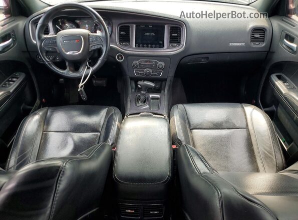 2C3CDXJG2HH645234 2017 DODGE CHARGER Gray Առջևի վահանակի տեսք