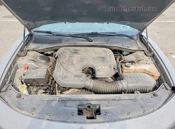 2C3CDXJG2HH645234 2017 DODGE CHARGER Gray Սալոնի հետևի տեսք