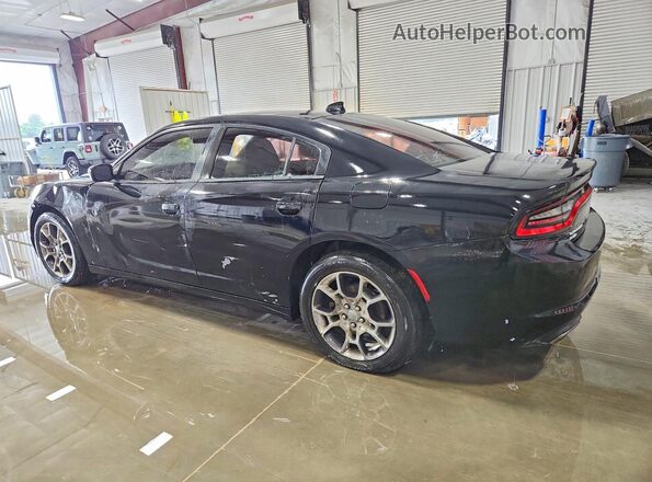 2C3CDXJG2HH660879 2017 DODGE CHARGER Black უკანა მარცხენა