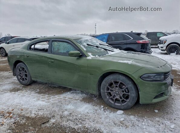 2C3CDXJG2JH244465 2018 DODGE CHARGER Green Առջևի աջ