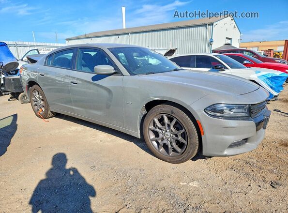 2C3CDXJG2JH256003 2018 DODGE CHARGER Gray წინა მარჯვენა