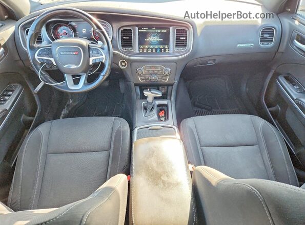 2C3CDXJG2JH256003 2018 DODGE CHARGER Gray წინა პანელის ხედი