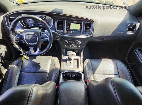 2C3CDXJG2JH330777 2018 DODGE CHARGER Gray Dashboard view